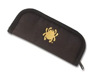 Spyderco Large Pouch Padded Black Nylon Zipping Case C12NC - Bild 1 von 2
