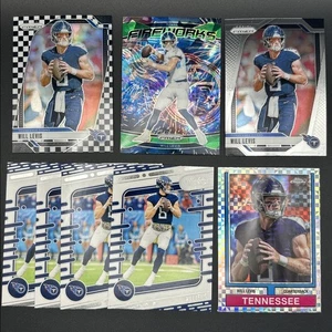Will Levis Rookie Lot (10 Cards) – Prizm, Chrome, Checkerboard, X-Fractor - Picture 1 of 4