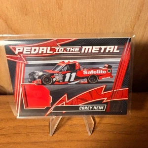 Corey Heim 2025 Donruss NASCAR Race-Used Relic Pedal To The Metal #PM-CHM - Picture 1 of 2