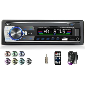 Autoradio Bluetooth 70 Farbwechsel Radio mit Freisprecheinrichtung USB AUX TF... - Bild 1 von 2