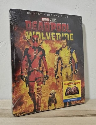 Deadpool & Wolverine - Blu-Ray Walmart Exclusive Deadpool Corps Pop-Up Packaging - Image 1 of 4
