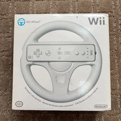 Rueda Oficial Nintendo Wii Mario Kart Controlador Soporte Rueda Carrera Nuevo en Caja Sellado Foto 1 de 4