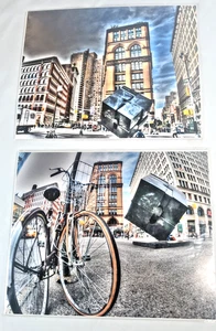 (2) Alamo / Astor Place Cube 8x10 Archival Luster Photo Print Photograph NYC - Picture 1 of 11