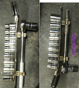 Socket Set 1/2 Inch SAE  Sockets and ratchet and holder - Picture 1 of 1
