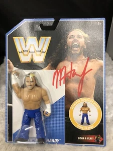 WWE Mattel Retro “Woken” Matt Hardy Autographed Figure W/Protector WWF - Picture 1 of 6