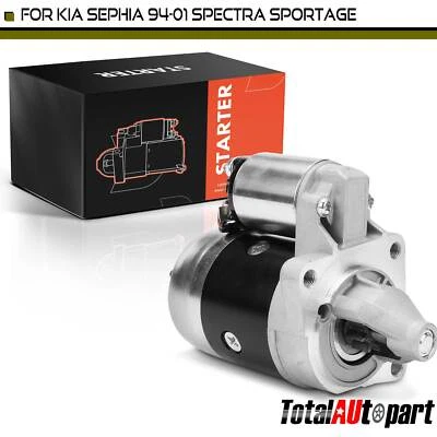 Motor De Arranque para Sportage 95-02 Kia Sephia 94-01 Spectra 00-04 0.8kW 12V CW 8T Foto 1 de 4