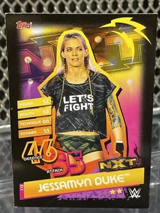 2020 Topps WWE Slam Attax Jessamyn Duke Wrestling Card #113 RARE NXT UK UFC MMA - Picture 1 of 7