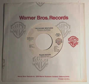 The Doobie Brothers / Black Water & Take Me In Your Arms (Rock Me) / 45 / Mint! - Picture 1 of 5