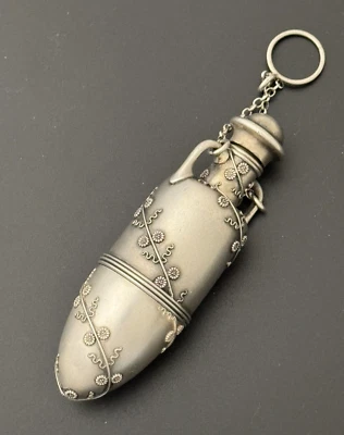 Botella grande de vinagreta y perfume TIFFANY Daisy Sterling Foto 1 de 4