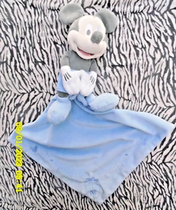 CE/ DISNEY BABY DOUDOU SOURIS MICKEY GRIS BLEU COURONNE BLASON 48CM NEUF 2 DISPO - Picture 1 of 4