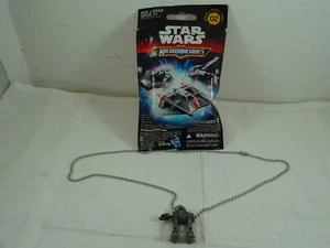 Star Wars AA Metall Halskette & Mikromaschinen Serie 02 Neu in Verpackung 2 Artikel - Bild 1 von 12