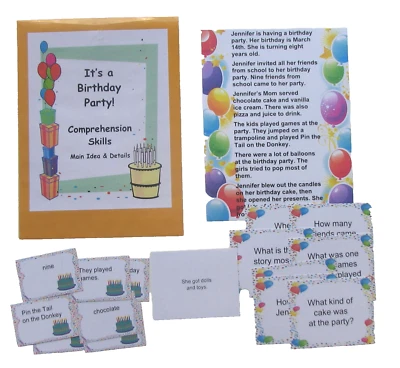 教育阅读中心学习游戏理解主要想法和细节匹配 — 第 1/2 张图片