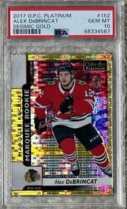 Alex Debrincat RC 2017 OPC Platinum Sismic Gold/50 PSA 10 - Imagen 1 de 2
