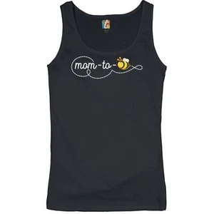 Mom to Bee Women's Tank Top Pregnancy Announcement Maternity Mother's Day - Picture 1 of 21