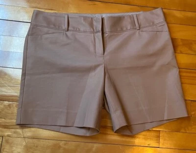 NOVO Shorts Feminino The Limited Caqui Marrom Algodão Elastano Cintura Média 14 - Imagem 1 de 4