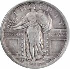 1917 Standing Liberty Silver Quarter Type 1 EF Uncertified #1009