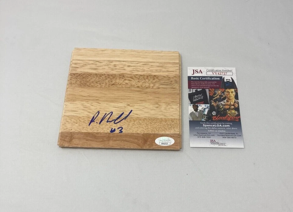 Andrew Nembhard signed Floor Indiana Pacers Gonzaga Bulldogs JSA COA - Image 1 of 1