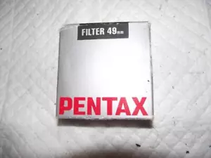 PENTAX 49MM SKYLIGHT FILTER, NEW IN BOX - Picture 1 of 4