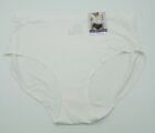Hanes Ultimate Womens Ultra Light Comfort Brief Panty Nylon  8/XL White New