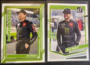 Kurt Busch - 2024 Panini Donruss 2 Card Driver Package - Picture 1 of 2