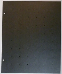 50 FEUILLES POUR PIN'S YVERT ET TELLIER 2 TROUS - OCCASIONS AYANT JAMAIS SERVIS - Imagen 1 de 1