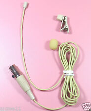 ME2T Mini Lapel Microphone for Shure Wireless  (Micro - Lavalier Omni Mic - Tan)