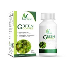 Pillole di estratto di chicchi di caffè verde100% BIOLOGICO, ERBE, AYURVEDICO SP