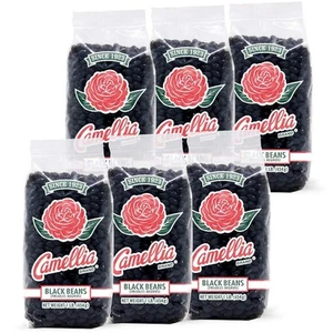 Dried Black Beans, 1 Pound (Pack of 6) - Picture 1 of 5