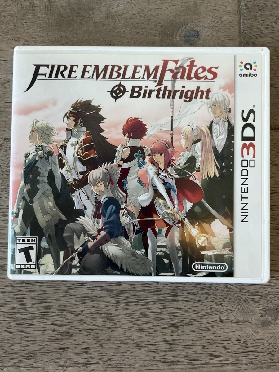 FIRE EMBLEM Fates:Birthright新品未開封・3DS北米版 Fire Emblem Fates Birthright Nintendo 3DS Replacement Case