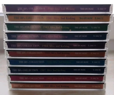 CD The 80s Collection 10 DO-CD Alive And Kicking TL 544/ 11   bis 20 - Bild 1 von 3