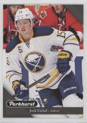 2017-18 Upper Deck Parkhurst Black Jack Eichel #25 - Image 1 of 2