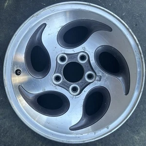 1995 - 2001 EXPLORER RANGER MOUNTAINEER 15” GRAY INSERTS ALUMINUM WHEEL RIM E4 - Picture 1 of 9