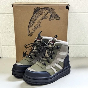Frogg Toggs Skilak PRO Felt Sole Wading Boots w/Stud Attachments [Khaki] US 10 - Picture 1 of 15