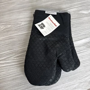 Kitchenaid Asteroid Oven Mitt Set Boysenberry Plum Beet NEW - Picture 1 of 8