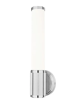 Z-Lite 1021-1S-LED Solange 17" Tall Bathroom Sconce - Chrome - Image 1 of 4