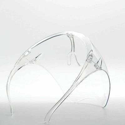 Anti-Fog Clear Face Shield Mask Transparent Reusable Glasses Visor - Image 1 of 4