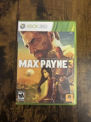 Max Payne 3 (Microsoft Xbox 360, 2012) в коробке полный комплект - Изображение 1 из 4