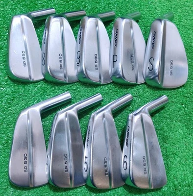 SANKEI SP530 3-9I,PW,SW 9 heads only forged Muscle Back - Image 1 of 4