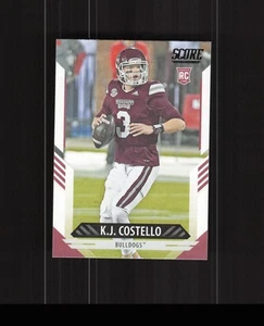 2021 Score #391 K.J. Costello ROOKIE CARD - Picture 1 of 2