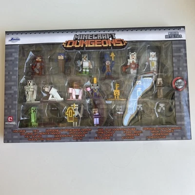 Jada Toys Minecraft Dungeons Nano Metalfigs Set of 20 Die Cast Figures 2020 - Image 1 of 4