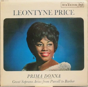 LEONTYNE PRICE Prima Donna: Great Soprano Arias from Purcell to Barber LP - Picture 1 of 2