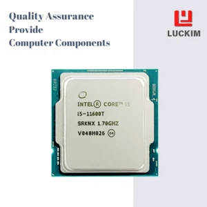 Intel Core i5-11600T CPU - Socket LGA 1200 6 Cores 12 Threads 1.7GHz 12MB L3 Cac - Picture 1 of 7