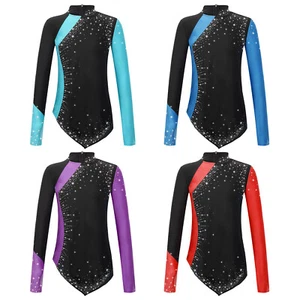 Kids Girls Sweatshirt Workout Tops Gym Pullover Sports Sportwear Long Sleeve - Picture 1 of 51
