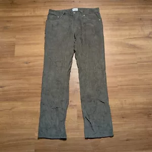 Pantalone chino uomo velluto a coste Old Navy 34x34 (36x33) verde cotone dritto casual - Foto 1 di 12