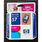 HP Inkjet Printer Ink Cartridge 57 Tri-Color EXPIRED Brand New C6657A Option 140