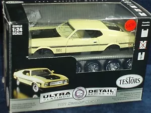 TESTOR'S 1971 FORD MUSTANG MACH 1 BEIGE MODEL KIT 1/24 SKILL LEVEL 2 - Picture 1 of 13