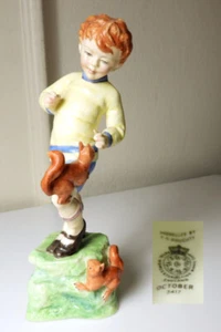 Royal Worcester JANUARY 3417 Months of the Year Figurine, F.G. Doughty, Exc ! - Picture 1 of 1