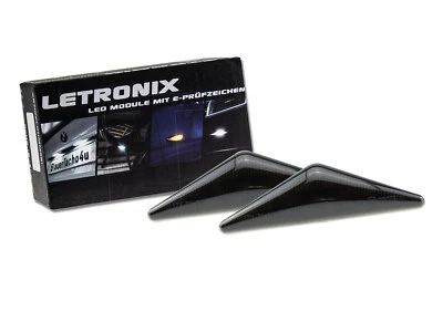 LED Seitenblinker Blinker Smoke Schwarz Module Ford Focus MK1 1998-2004 - Bild 1 von 4