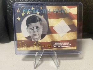 John F. Kennedy 2020 A Word From POTUS Handled Relic #PA-JFK Notebook Paper - Picture 1 of 2