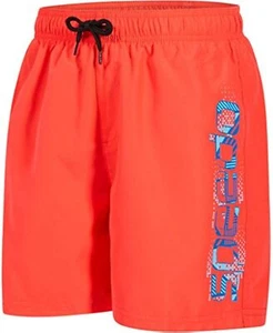 Speedo Lunar Grafico Wassershort, Jungen, Lava Red / Danubio / Light Adriatico S - Picture 1 of 1